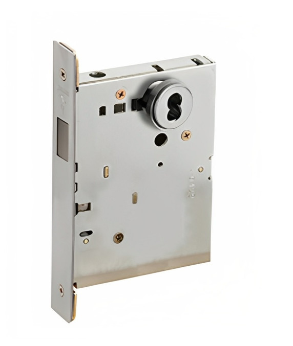 Schlage L9464J Single Cylinder by Blank Mortise Deadlock, Accepts Large Format IC Core (LFIC)