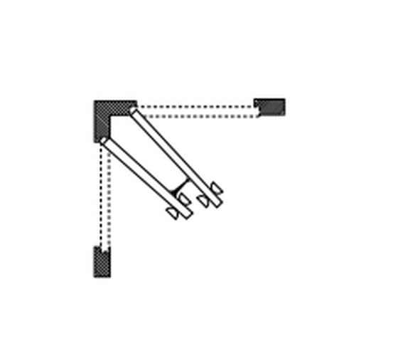 Ives RB471 Straight Roller Bumper,  4 1 ⁄2"