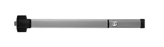 PHI Precision 5114CD Cylinder Dogging Rim Exit Device, No Cylinder Lever Always Active Prep (No Trim)