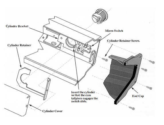 Precision Arm-A-Dor A103-003 Alarm Sub-Assembly