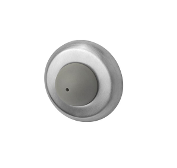 Rockwood 406 Convex Wrought Wall Stop, 1" Projection, 2-1/2" Diameter