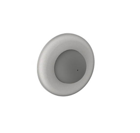 Hager 232W Convex Wall Stop, Concealed Mounting, Wrought, 2-7/16" Diameter, 1" Projection