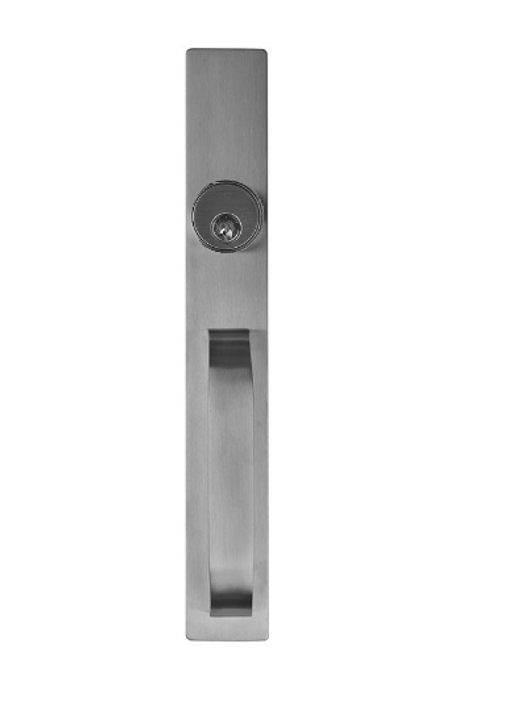 Detex 03CN CN Straight Pull Trim, Key Retracts Latch w/ Cylinder Hole for 40/50/51 Series Devices