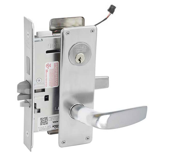 Corbin Russwin ML20906 CSN SEC Fail Secure Mortise Electrified Lock, Outside Cylinder Override