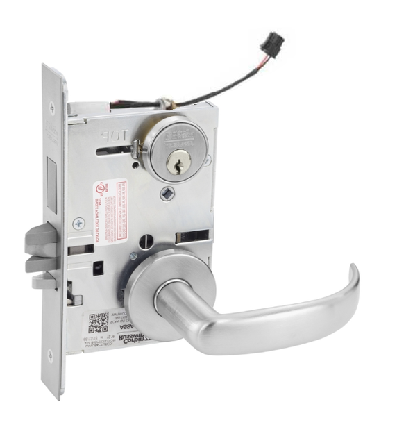 Corbin Russwin ML20906 PSA SEC Fail Secure Mortise Electrified Lock, Outside Cylinder Override