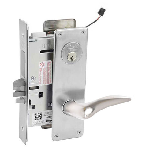 Corbin Russwin ML20906 DSN SEC Fail Secure Mortise Electrified Lock, Outside Cylinder Override