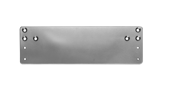 Sargent 1431B EN Door Closer Mounting Mounting Plate, 1431 Series, Sprayed Aluminum