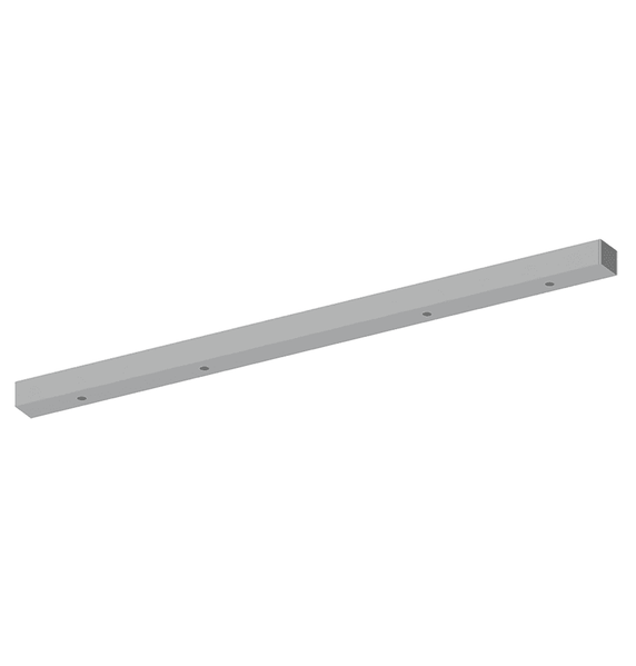 LCN 2610-3038 689 Standard Track for 2610 Series, Aluminum Painted