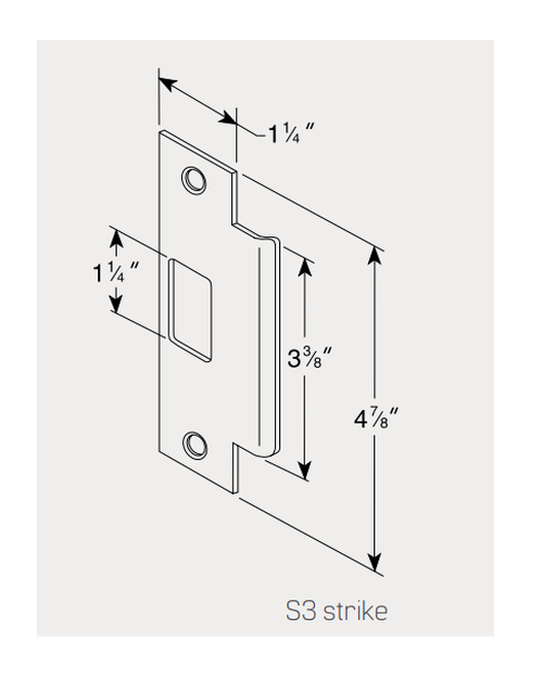 BEST 9KW37DEL14DS3 Electrified Lever Lock 24DC, Fail Safe