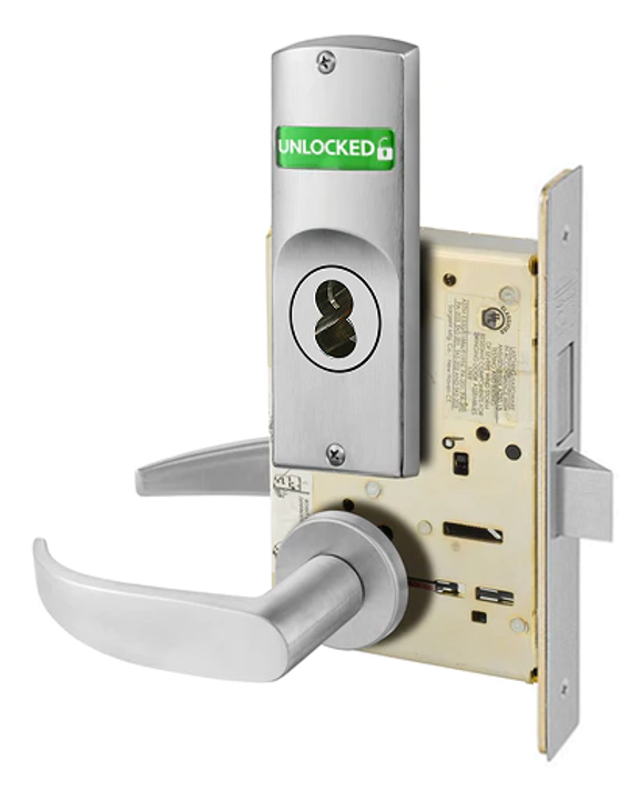 Sargent 70V10-8225 LNP Dormitory or Exit Mortise Lock w/ Unlocked/Locked Indicator