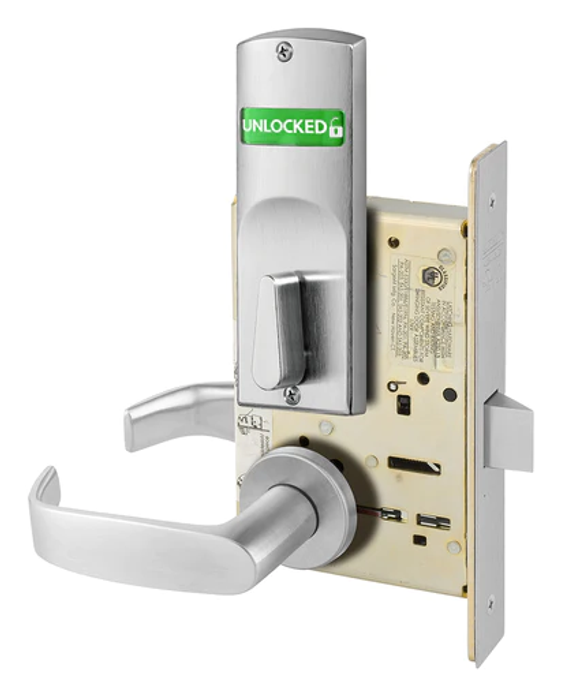 Sargent V01-8265 LNL Privacy Bath/Bedroom Mortise Lock w/ Unlocked/Locked Indicator