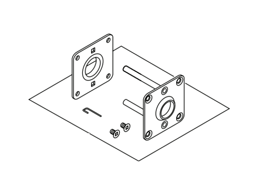 Corbin Russwin 466F51 ML2000/ML2000HS Trim Alignment (Adapter) Packet