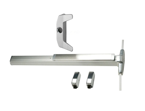 Von Duprin 3327ANL Surface Vertical Rod Exit Device with 386NL Trim