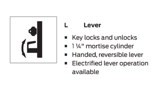 Von Duprin 3347AL Concealed Vertical Rod Exit Device with 360L Trim