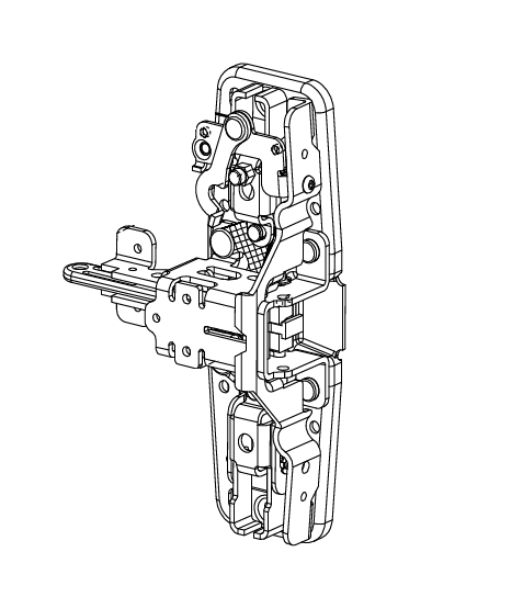 Von Duprin 050551 Center Case Kit, Less Cover for SD98/9927 Left Hand Reverse