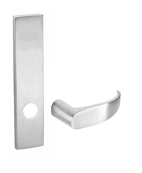 Sargent TR-8215 LE1P Passage or Closet Mortise Trim Pack, LE1 Escutcheon, P Lever