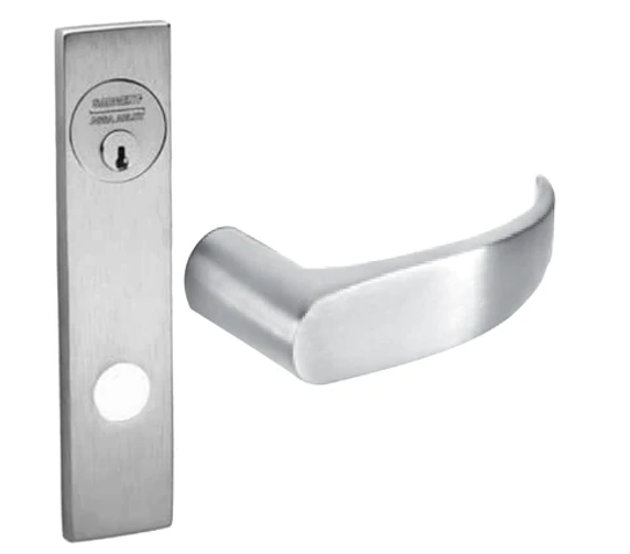 Sargent TR-8215 LE1P Passage or Closet Mortise Trim Pack, LE1 Escutcheon, P Lever