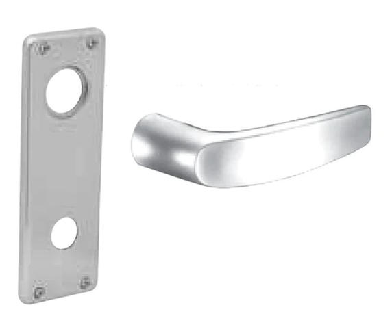 Sargent TR-8237 WTB Classroom Mortise Trim Pack, WT Escutcheon, B Lever