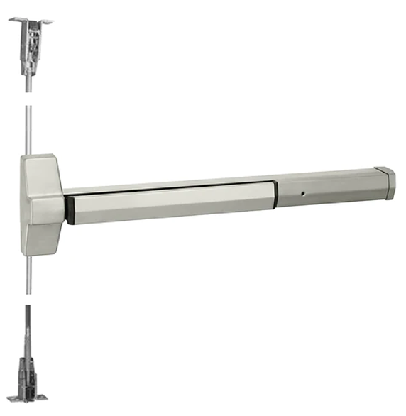 Yale 7120P Wide Stile Concealed Vertical Rod Exit Device w/ Electric Latch Retraction