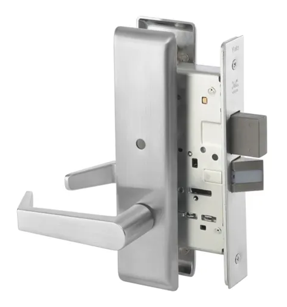 Yale AUCN8802FL Privacy, Bedroom or Bath Mortise Lever Lock, Augusta Style