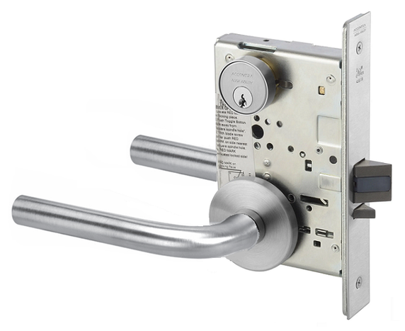 Accentra (Yale) PNR8817-2FL Apartment, Exit or Public Toilet Mortise Lever Lock