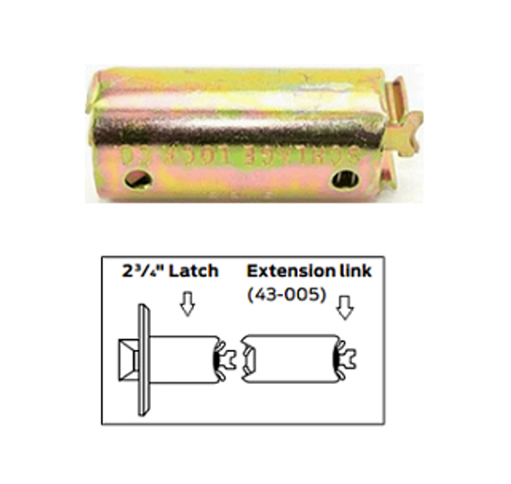 Schlage 43-005 Extension link for 5" Backset