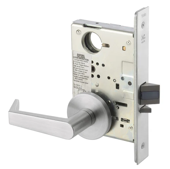 Accentra (Yale) AUR8828FL Exit or Communicating Mortise Lever Lock