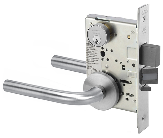 Accentra (Yale) PNR8832FL Hotel Mortise Lever Lock, Pinehurst Style