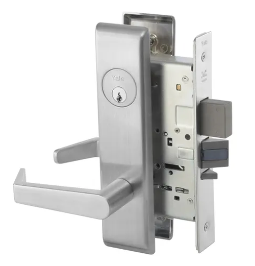 Accentra (Yale) AUCN8832FL Hotel Mortise Lever Lock, Augusta Style