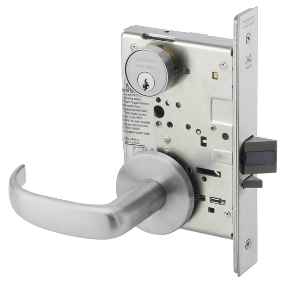 Accentra (Yale) PBR8834FL All Purpose Mortise Lever Lock, Pacific Beach Style