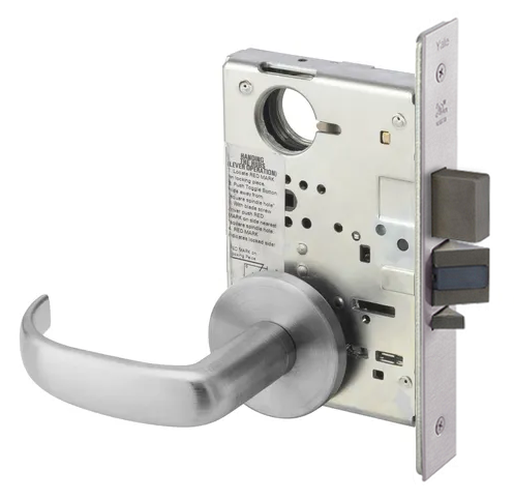 Accentra (Yale) PBR8835FL Exit Mortise Lever Lock, Pacific Beach Style