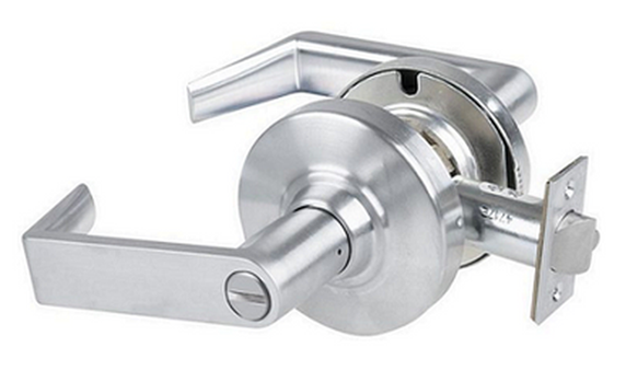 Schlage ND40S RHO Heavy Duty Bath/Bedroom Privacy Lever Lock, Rhodes Style