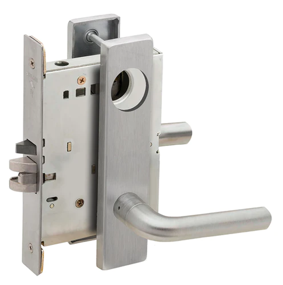 Schlage L9050L 02L Mortise Entrance/Office Lock, Less Cylinder