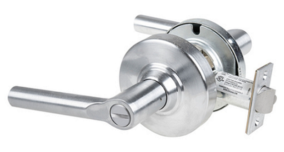 Schlage ND40S BRW Heavy Duty Privacy Lever Lock, Broadway Style