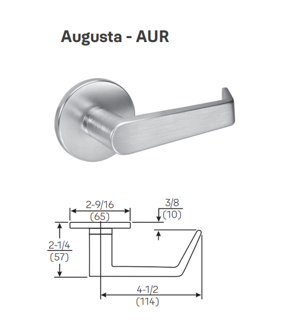 Yale AUR8805FL TRIM PACK Storeroom Mortise Trim Pack