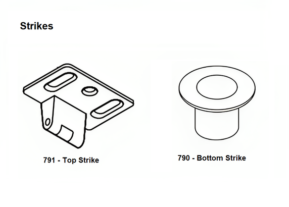 Yale 2110 Surface Vertical Rod Exit Device