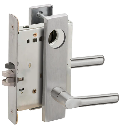Schlage L9080L 18L Storeroom Mortise Lock, Less Cylinder