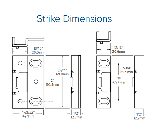 Adams Rite 8800 Narrow Stile Rim Exit Device