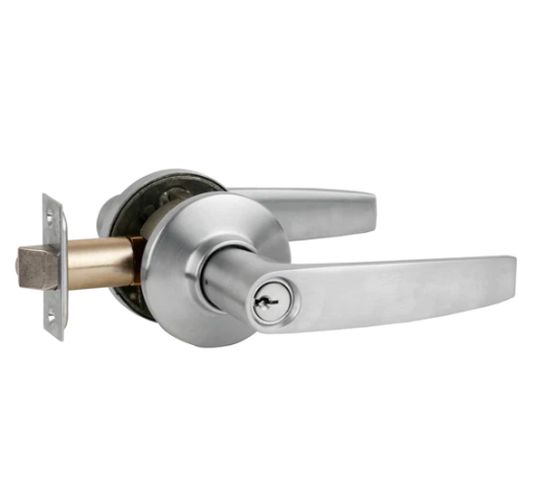 Schlage S80PD JUP Storeroom Lever Lock, Jupiter Style