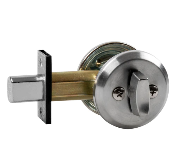 Yale D242 Blank Plate x Thumbturn Deadbolt, 2-3/4" Backset