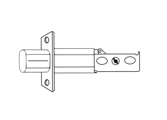 Yale D34 Deadbolt Assembly for D100, D200 Series, 2-3/4" Backset