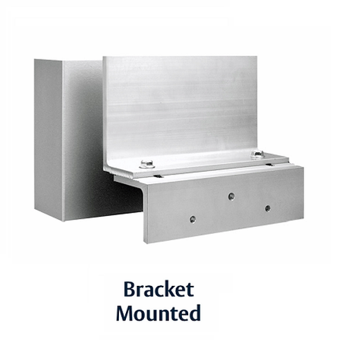 Securitron M68DS Magnalock w/ 1200 lbs Holding Force, Bracket Mount, DPS, Senstat