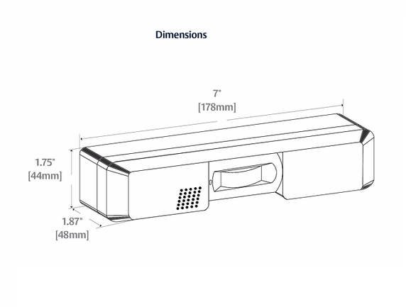 Securitron XMS Exit Motion Sensor, White