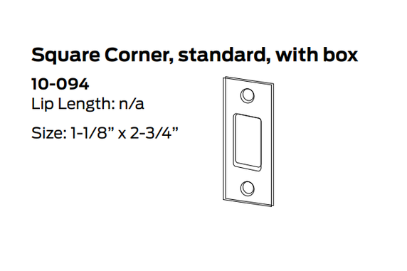 Falcon D111B Classroom Deadbolt, Accepts SFIC