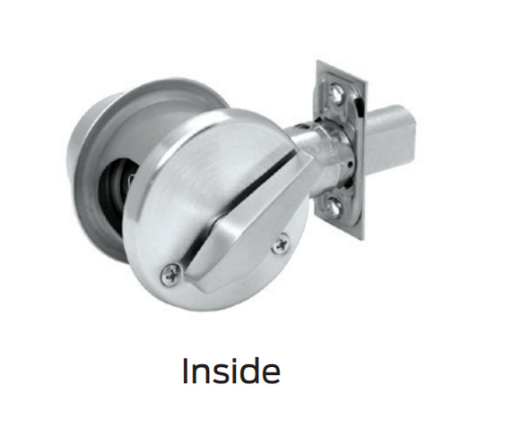 Falcon D241P Single Cylinder x Turn Deadbolt