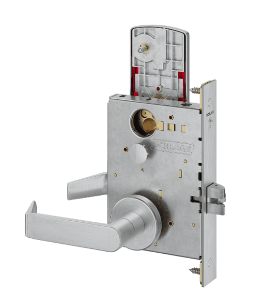 Schlage L9040 06A L283-711 Bath/bedroom Privacy Mortise Lock w/ Interior Locked/Unlocked Indicator