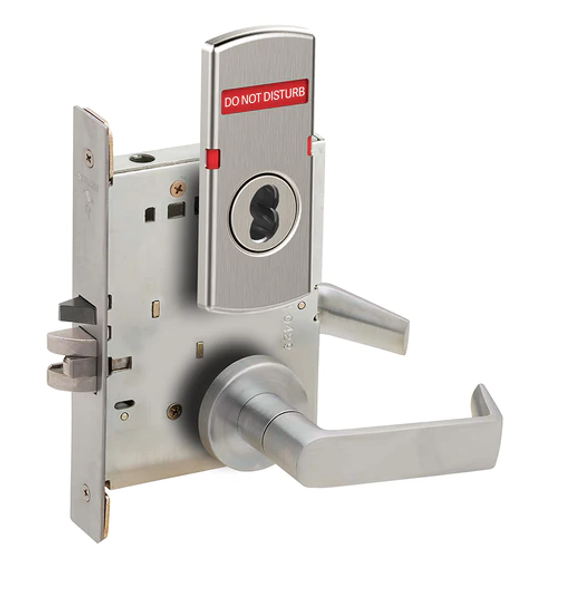 Schlage L9077J 06A L283-713 Classroom Security Holdback Mortise Lock w/ Interior Do Not Disturb Indicator