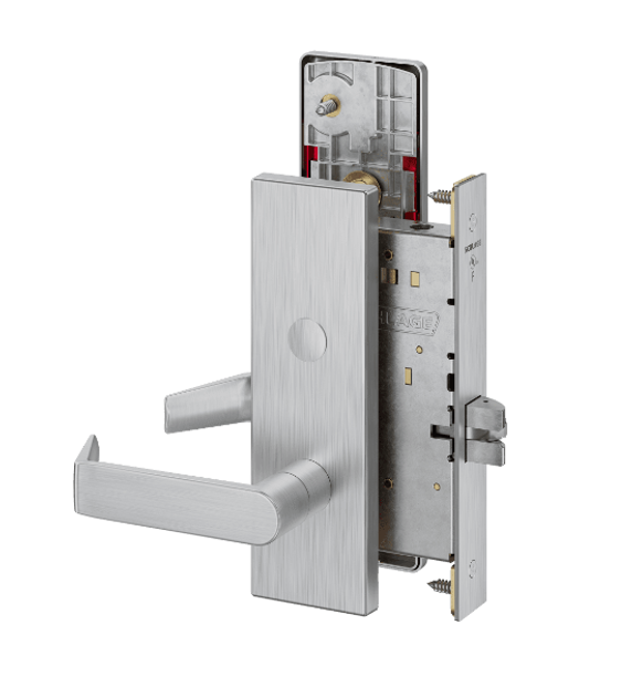 Schlage L9040 06N L283-714 Bath/bedroom Privacy Mortise Lock w/ Interior Symbols Only Indicator