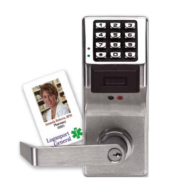 Alarm Lock PDL3000 Trilogy Digital Prox Card Cylindrical Lock w/ Audit Trail