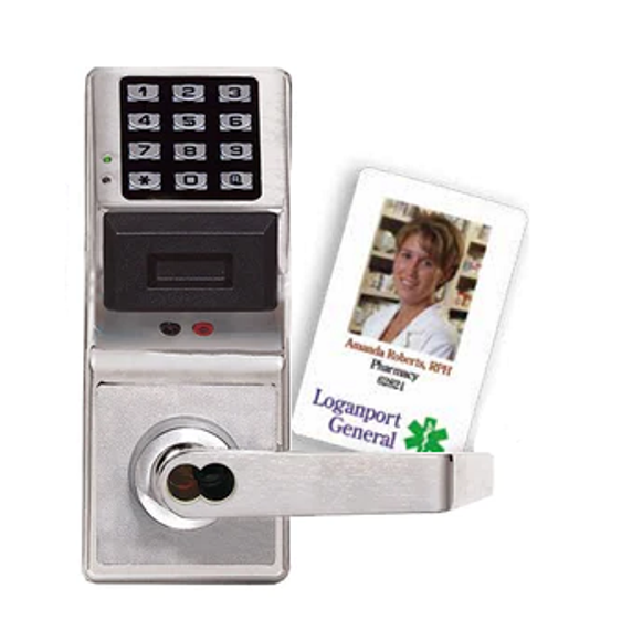 Alarm Lock PDL4100IC-C Trilogy Digital Prox Card Lock w/ Audit Trail and Privacy Feature, Corbin Russwin LFIC Prep, Less Core